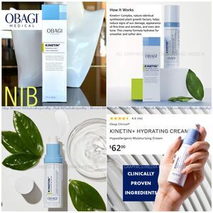 NIB Obagi Clinical Kinetin+ Hydrating Cream Moisturizer Hypoallergenic